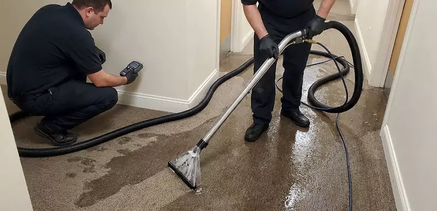 Basement Flooded Carpet Soaked Recovery in Lovejoy